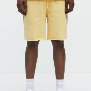 Yellow Sweatshorts