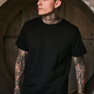 Essential Short Sleeve Crew Tee - Black