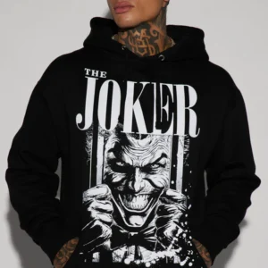The Joker Contained Hoodie - Black