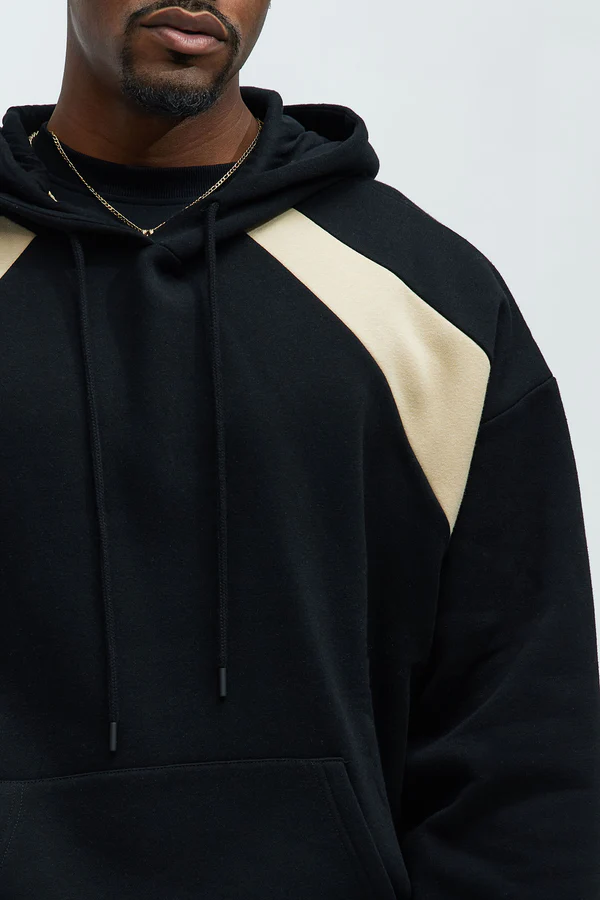 Tyson Flight Oversized Hoodie - Black/combo - Image 3