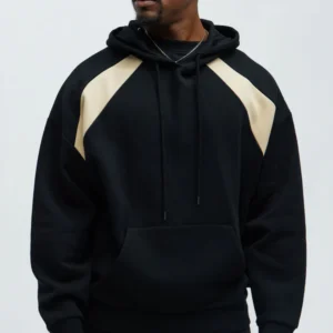 Tyson Flight Oversized Hoodie - Black/combo